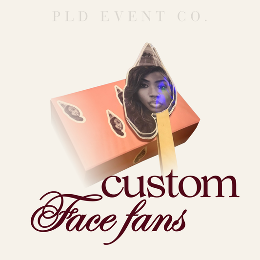 Custom Face Fans